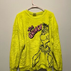 The Grinch Yellow Sweater
